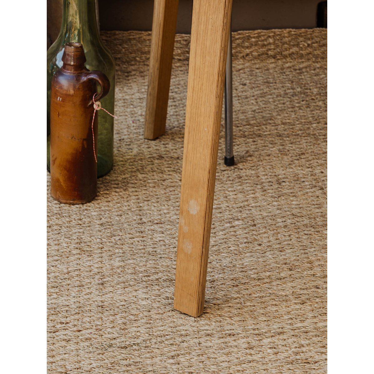 Table à manger en bois Karla N°1019 - Bon état bois, DEBONGOUT