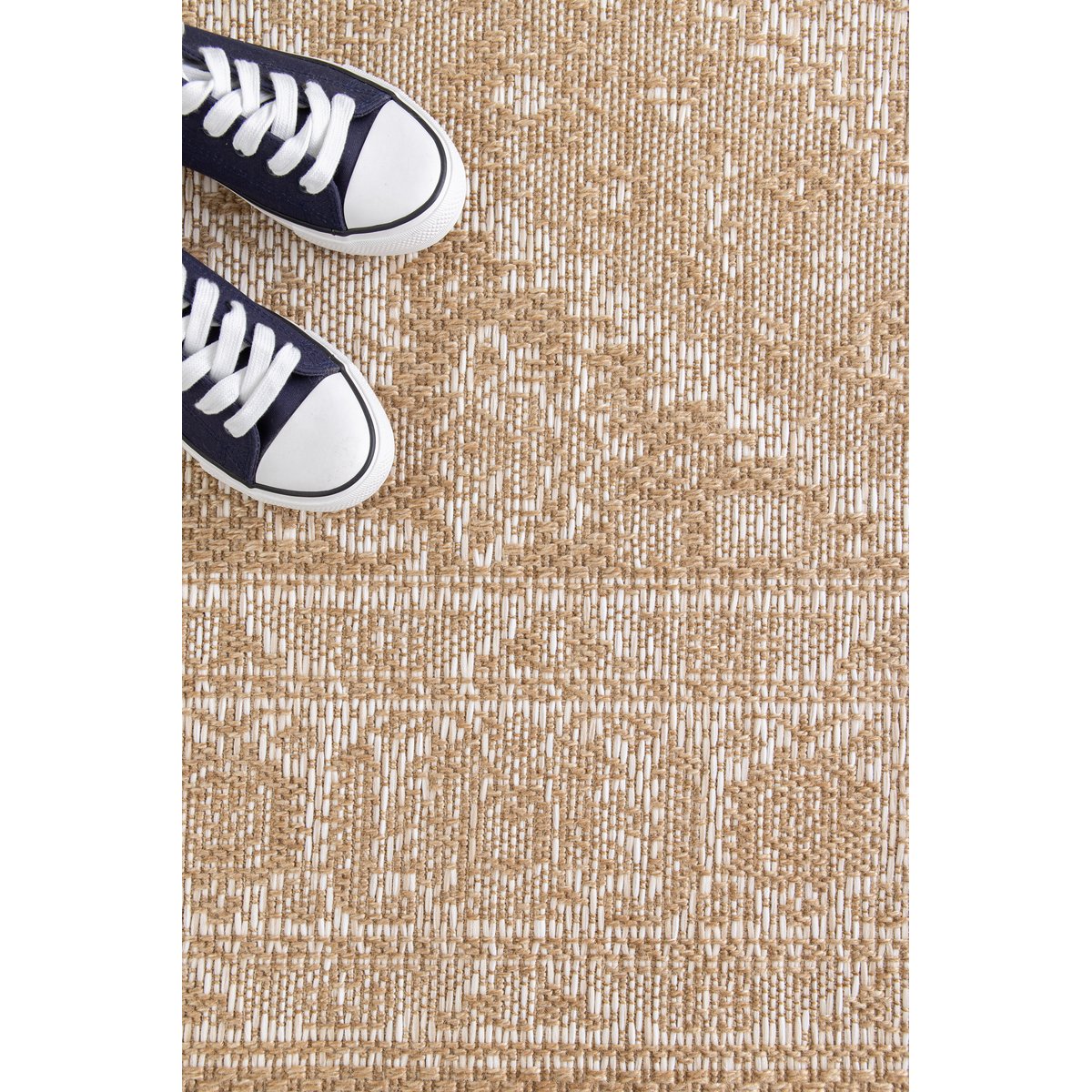 Tapis intérieur extérieur LOGGIA beige sable, AFK LIVING