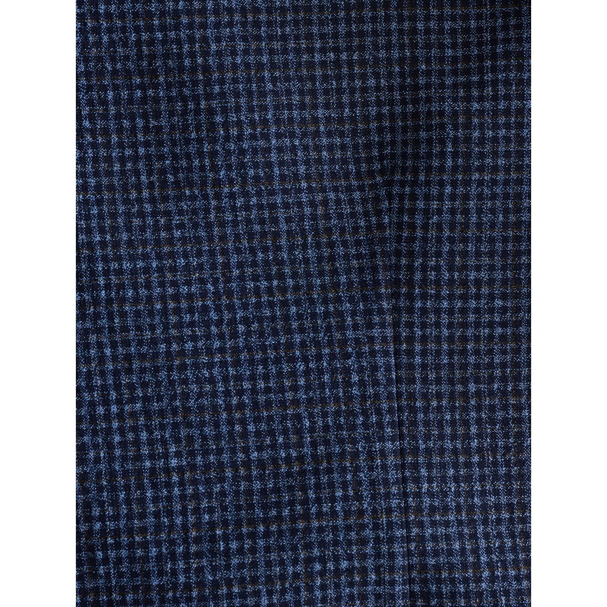 Veste de costume en laine vichy bleu marine, NEXT