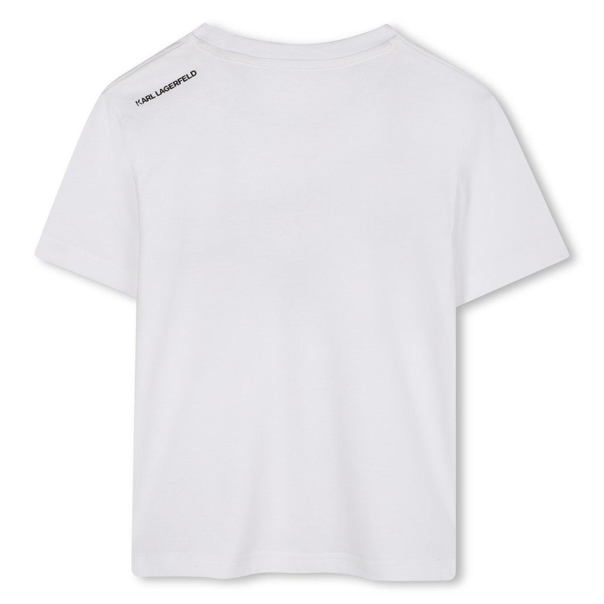 T-shirts à manches courtes blanc, KARL LAGERFELD KIDS