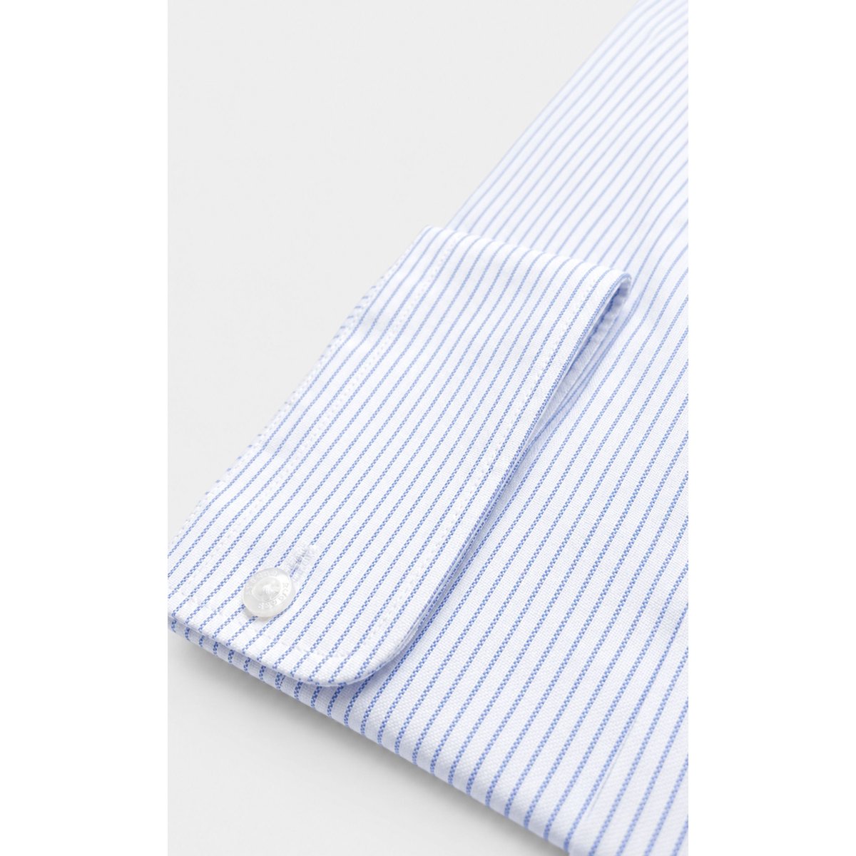Chemise Regular fit à rayures texturées blanc, ACROSS