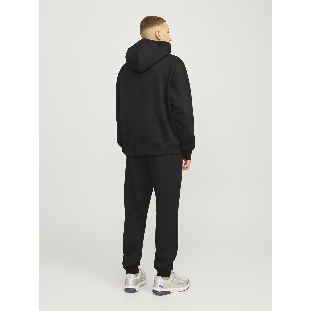 Sweat À Capuche black 1, JACK & JONES