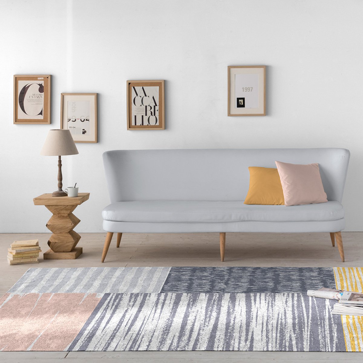 Tapis de salon - Pristina multicolore, RUGS&RUGS