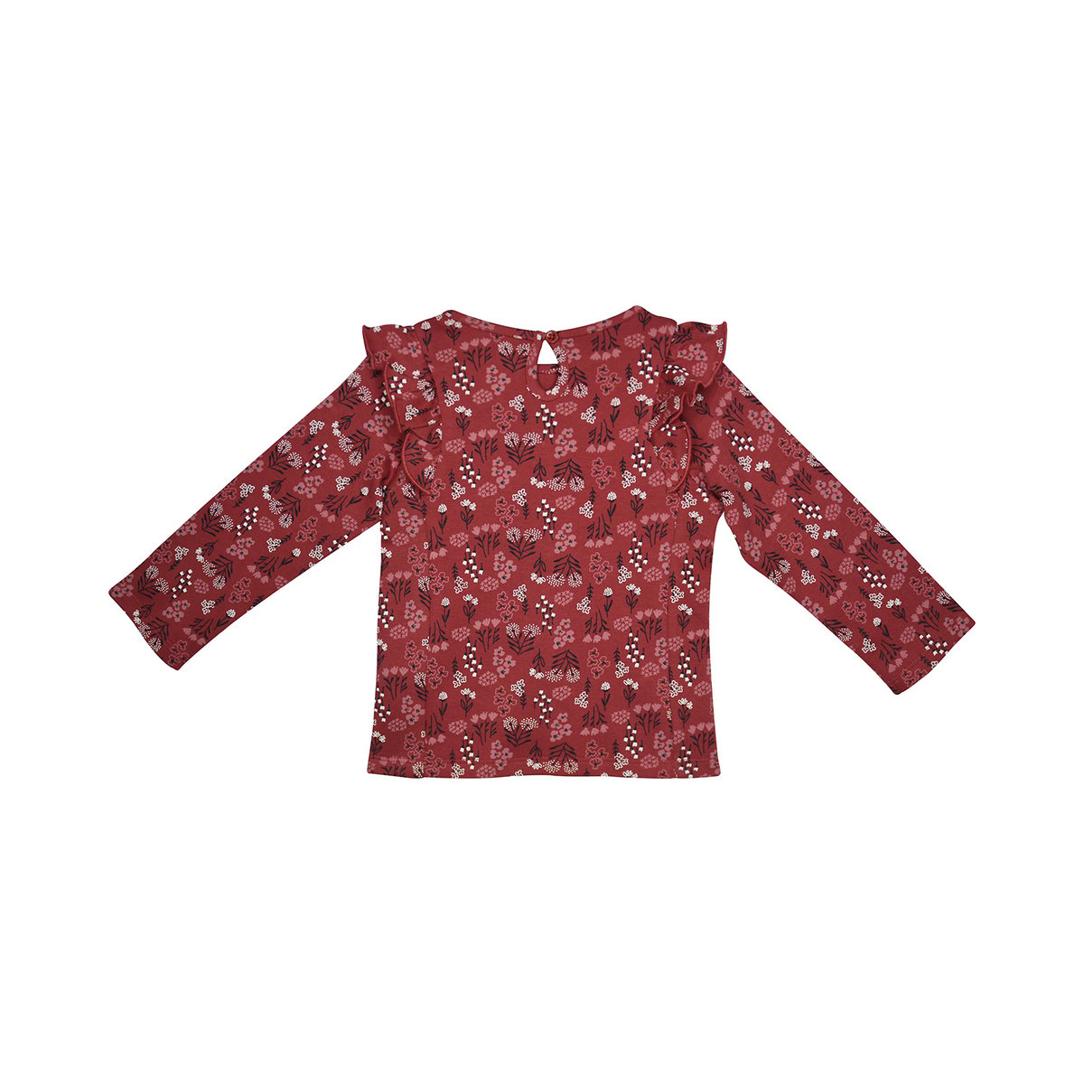 Tshirt interlock manches longues prudence blanc, SUCRE D'ORGE