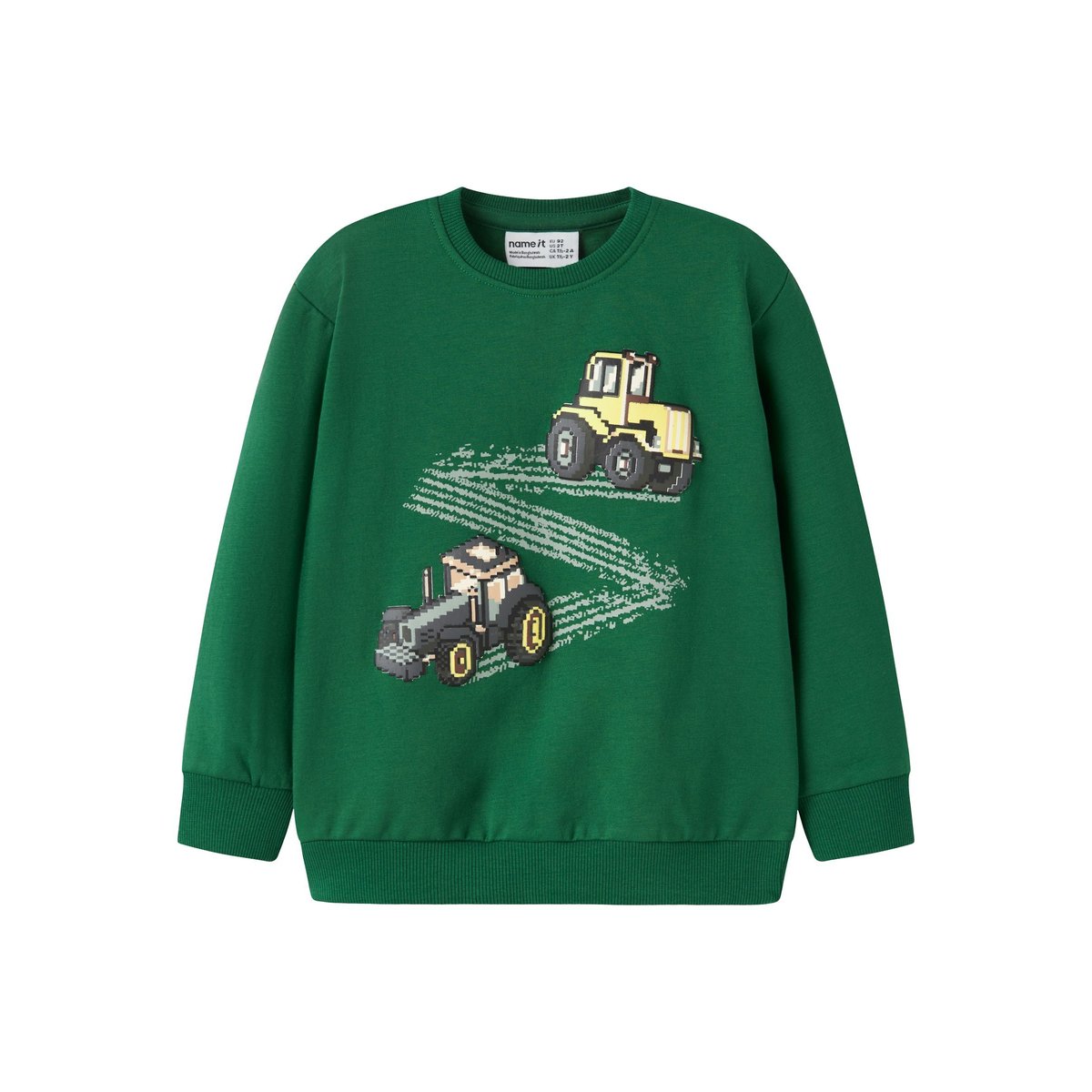 Sweat-Shirt verdant green, NAME IT