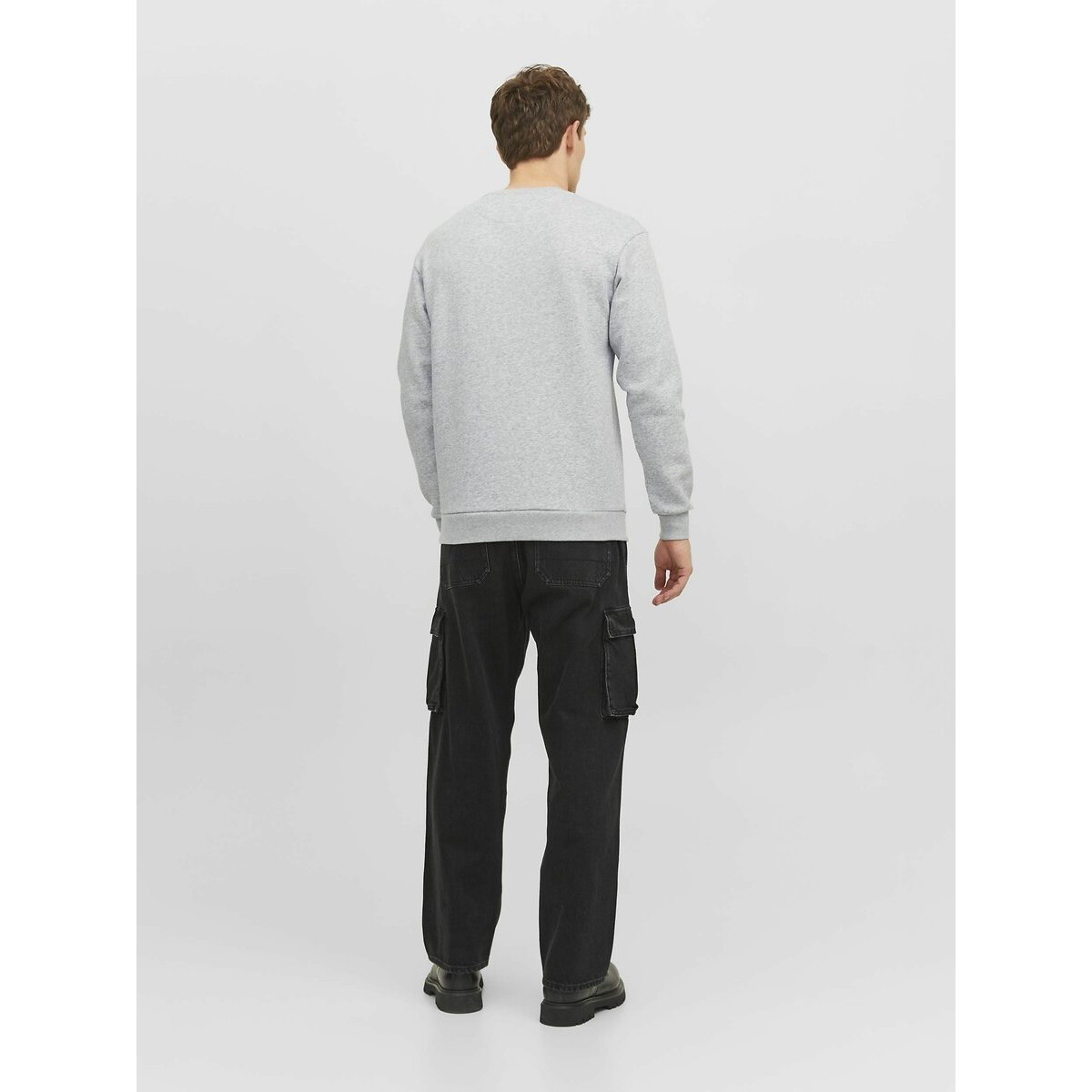 Crew Neck Sweatshirt light grey, JACK & JONES