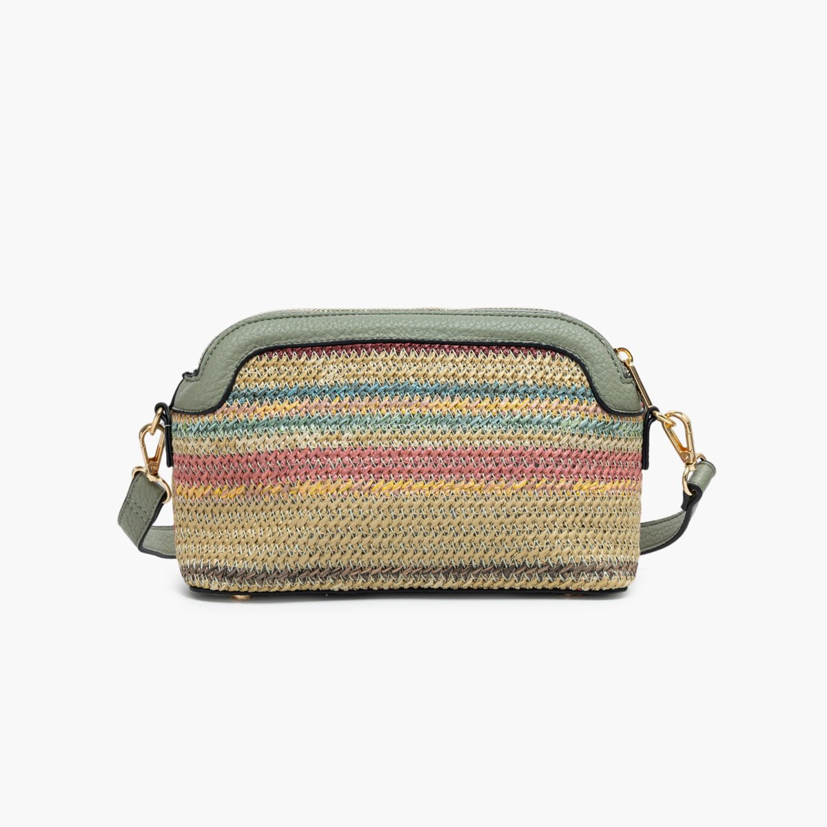 Petit sac multi poches  Sartene vert, LOLLIPOPS