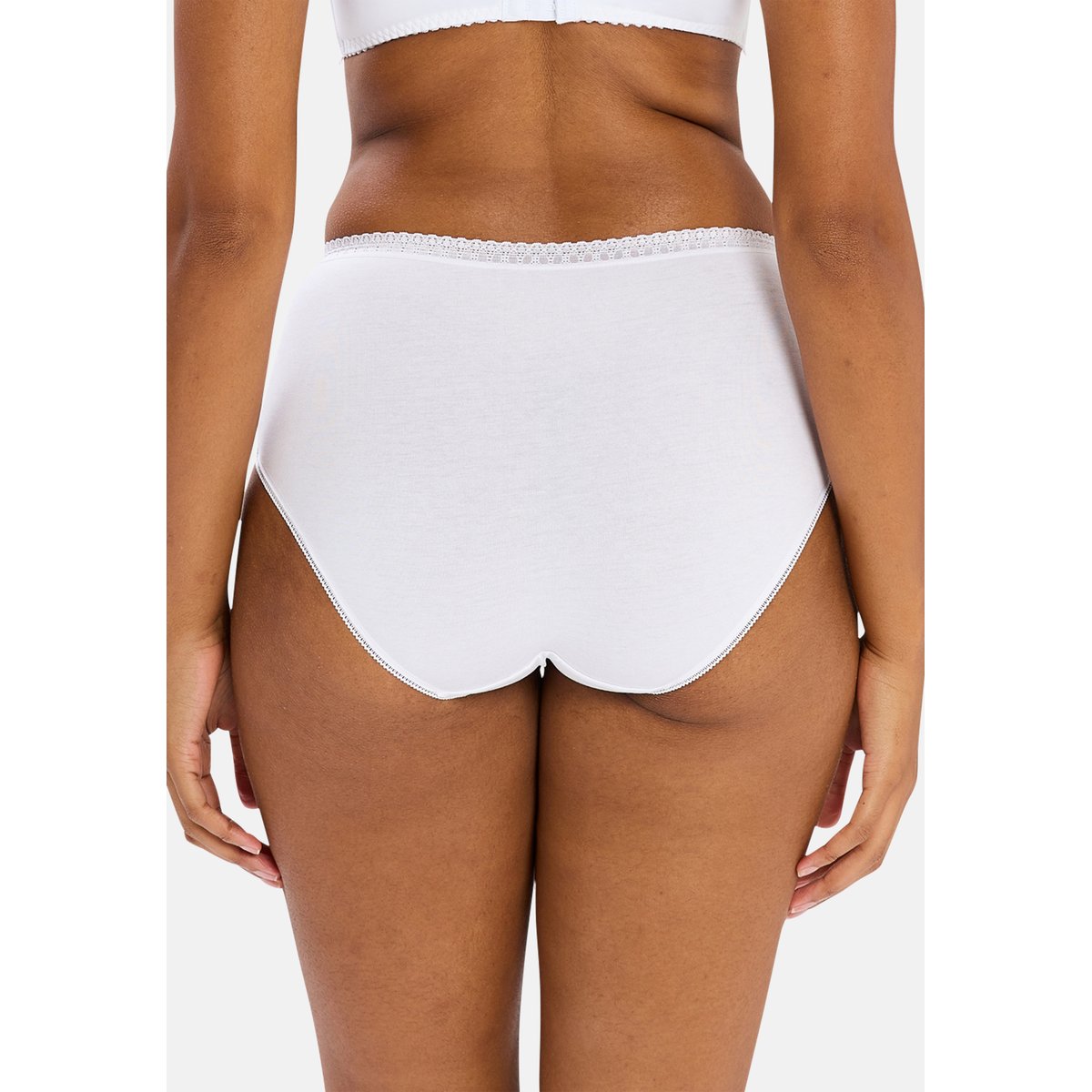 Lot de deux slips CLASSIQUE COTON B blanc+blanc, SANS COMPLEXE
