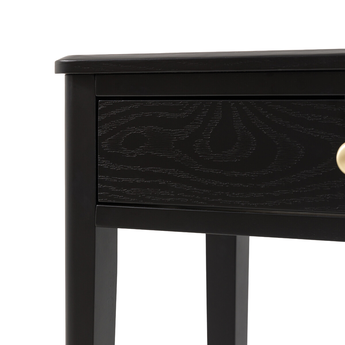Amberly 2 Drawer Console Table black, SO'HOME