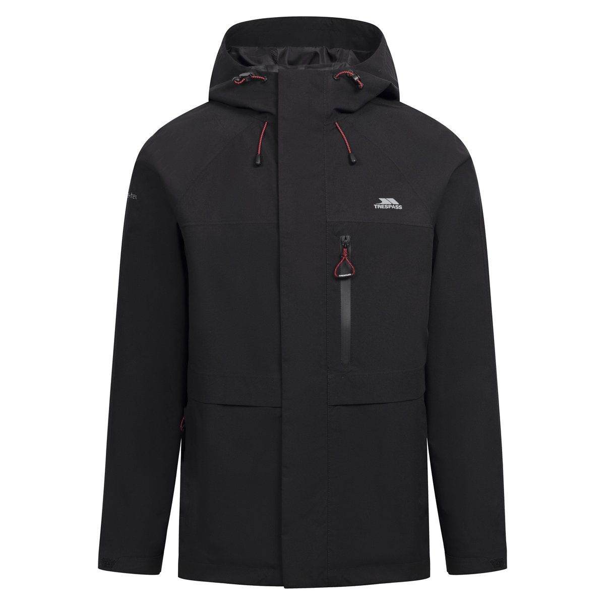 Veste imperméable CARNISH noir, TRESPASS