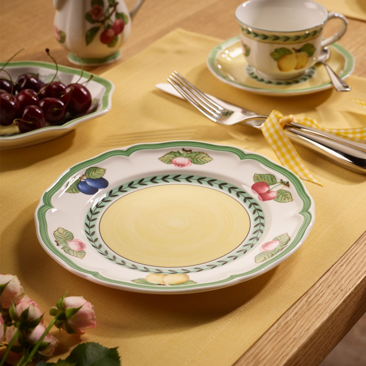 Assiette Dessert FRENCH GARDEN multicolore, VILLEROY & BOCH