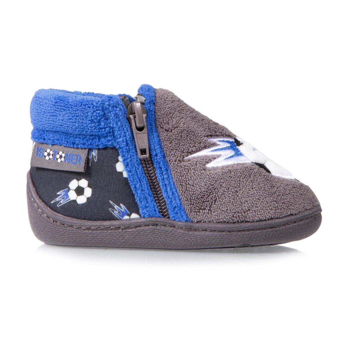 Chaussons Bottillons gris, ISOTONER