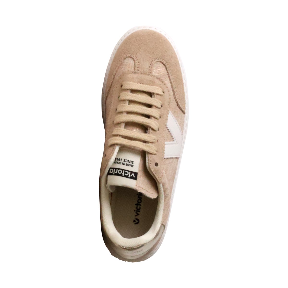 Basket Cuir platino, VICTORIA