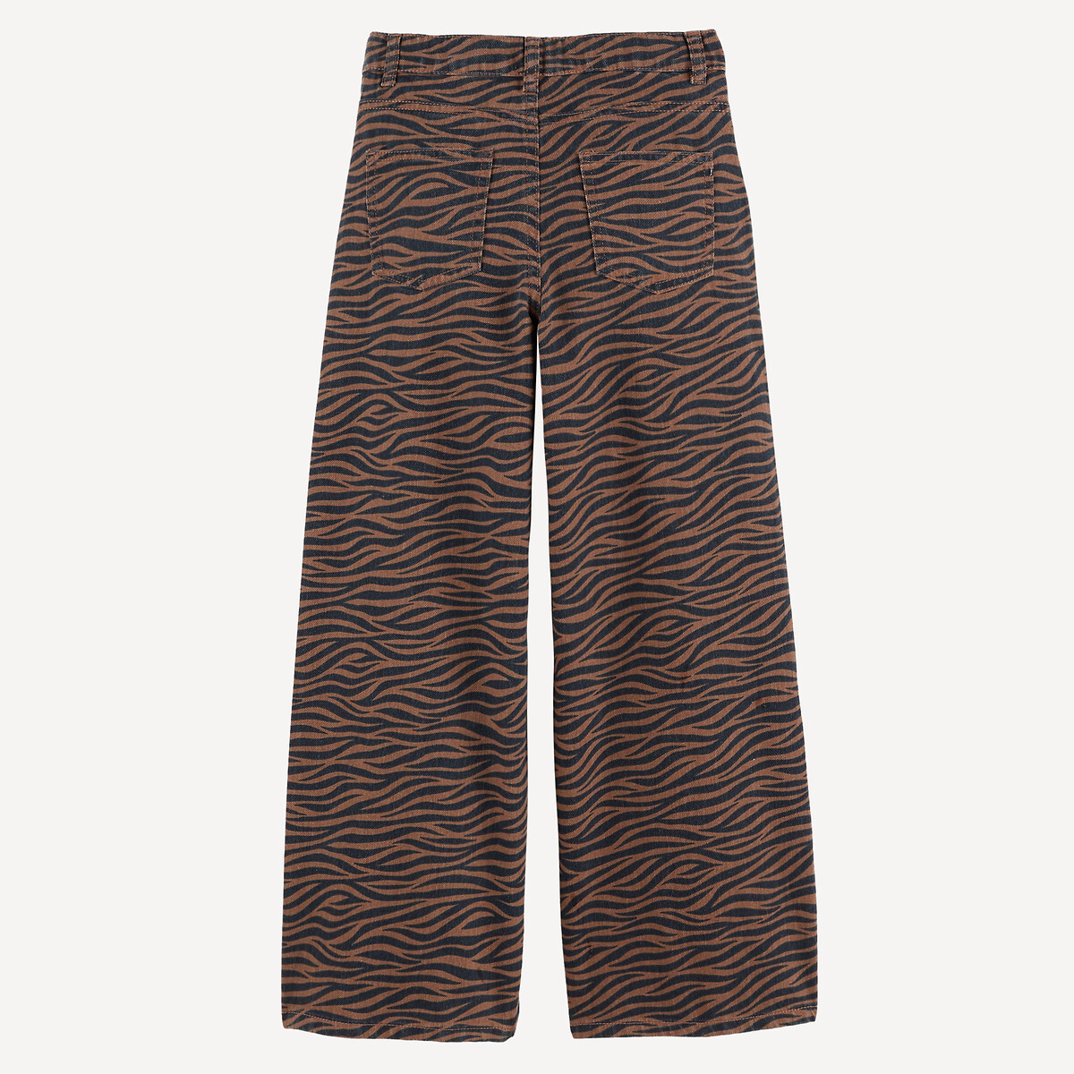Pantalon large, motif zébré imprimé zèbre, LA REDOUTE COLLECTIONS