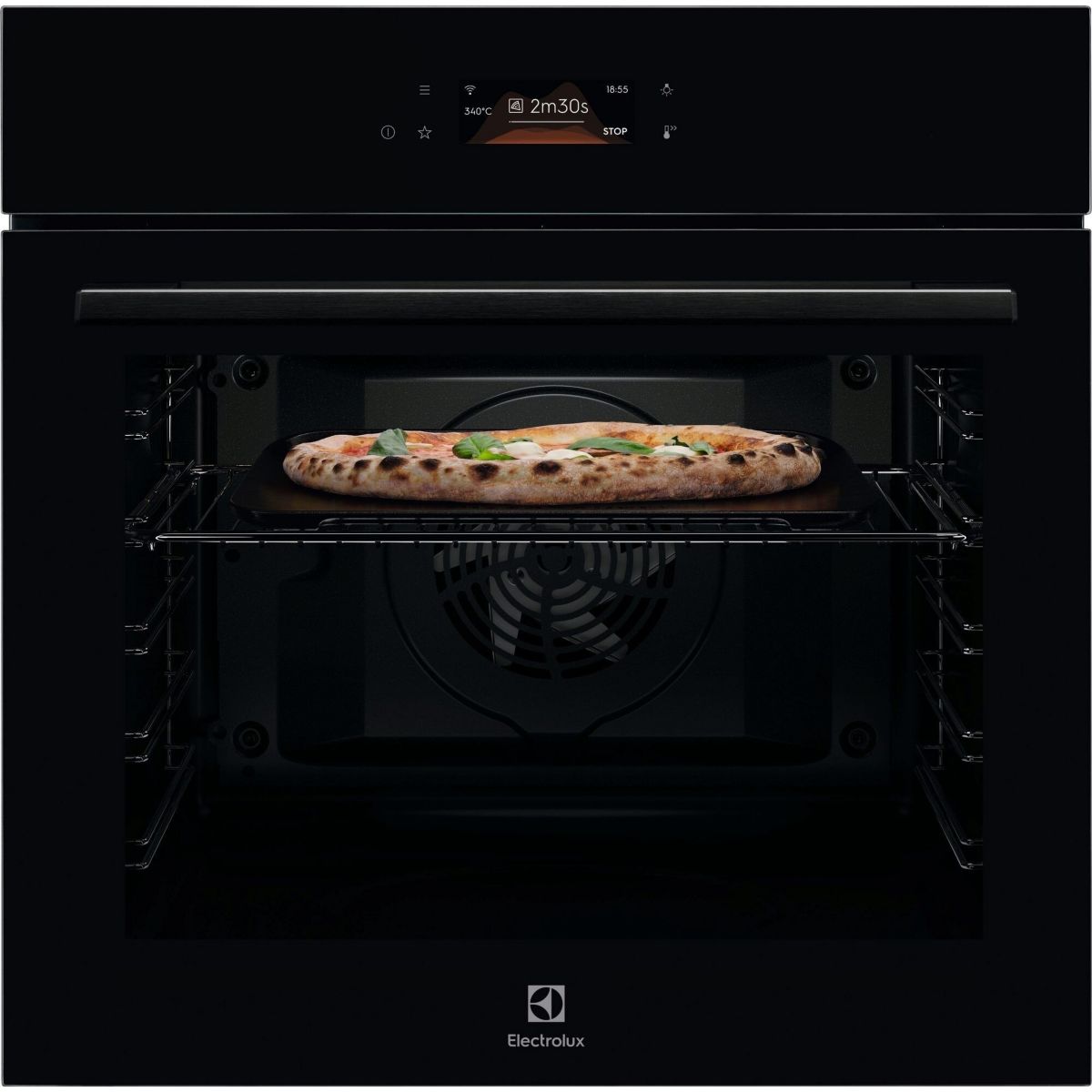 Four encastrable EOX8P38WZ Pyrolyse Chaleur tournante et Fonction Pizza Expert 72L couleur unique, ELECTROLUX