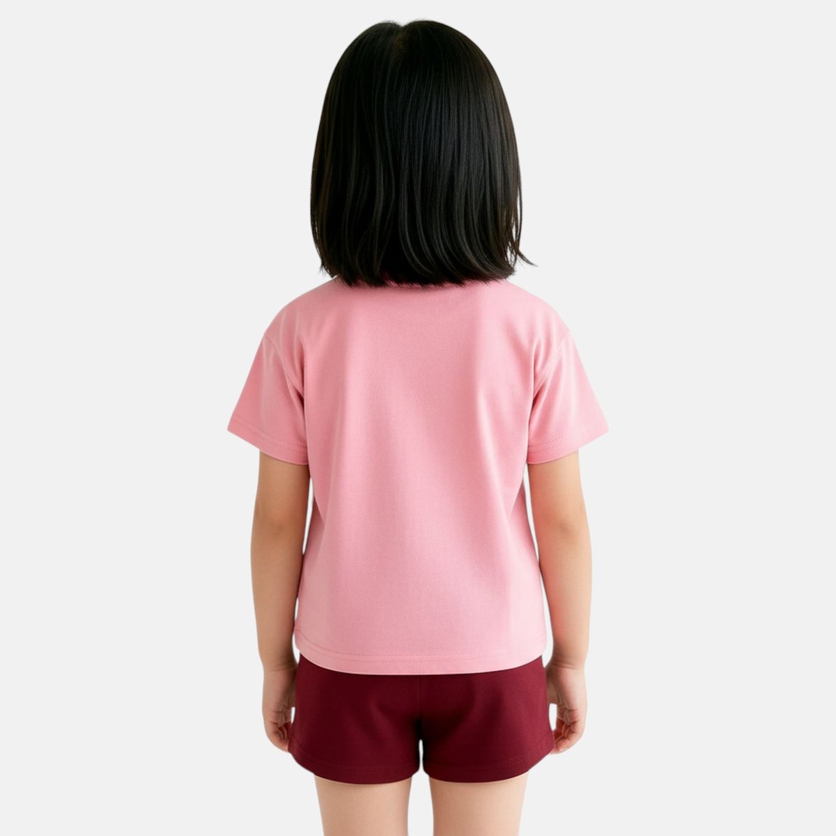 Ensemble t-shirt et short assorti MISS bordeaux, ELLESSE