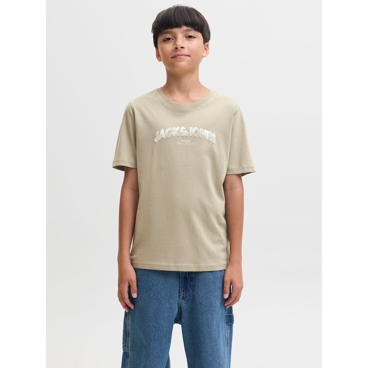 T-Shirt cloud dancer, JACK & JONES JUNIOR