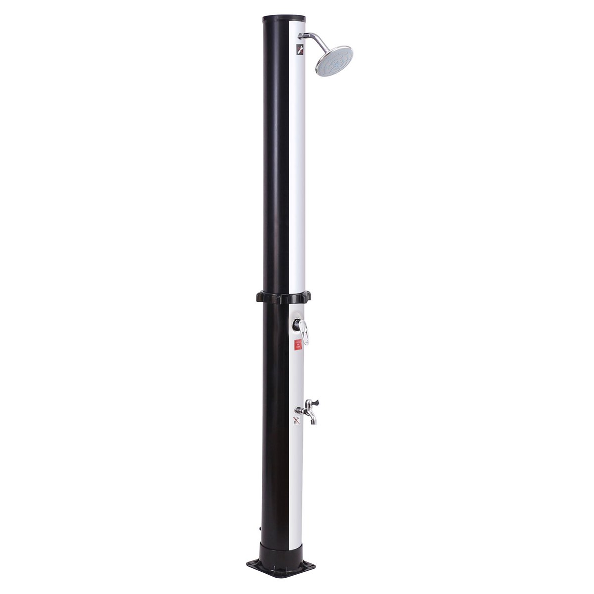 Douche solaire, 35L, FIDGI noir, HAPPY GARDEN
