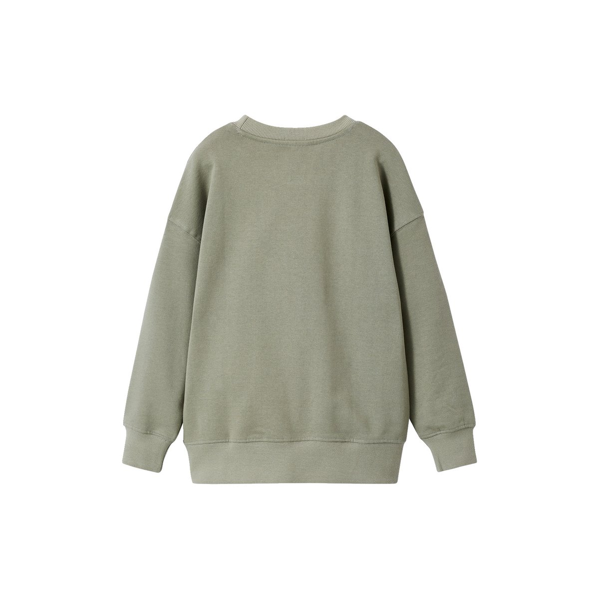 Lot 2 sweats manches long vert sauge, JONEN