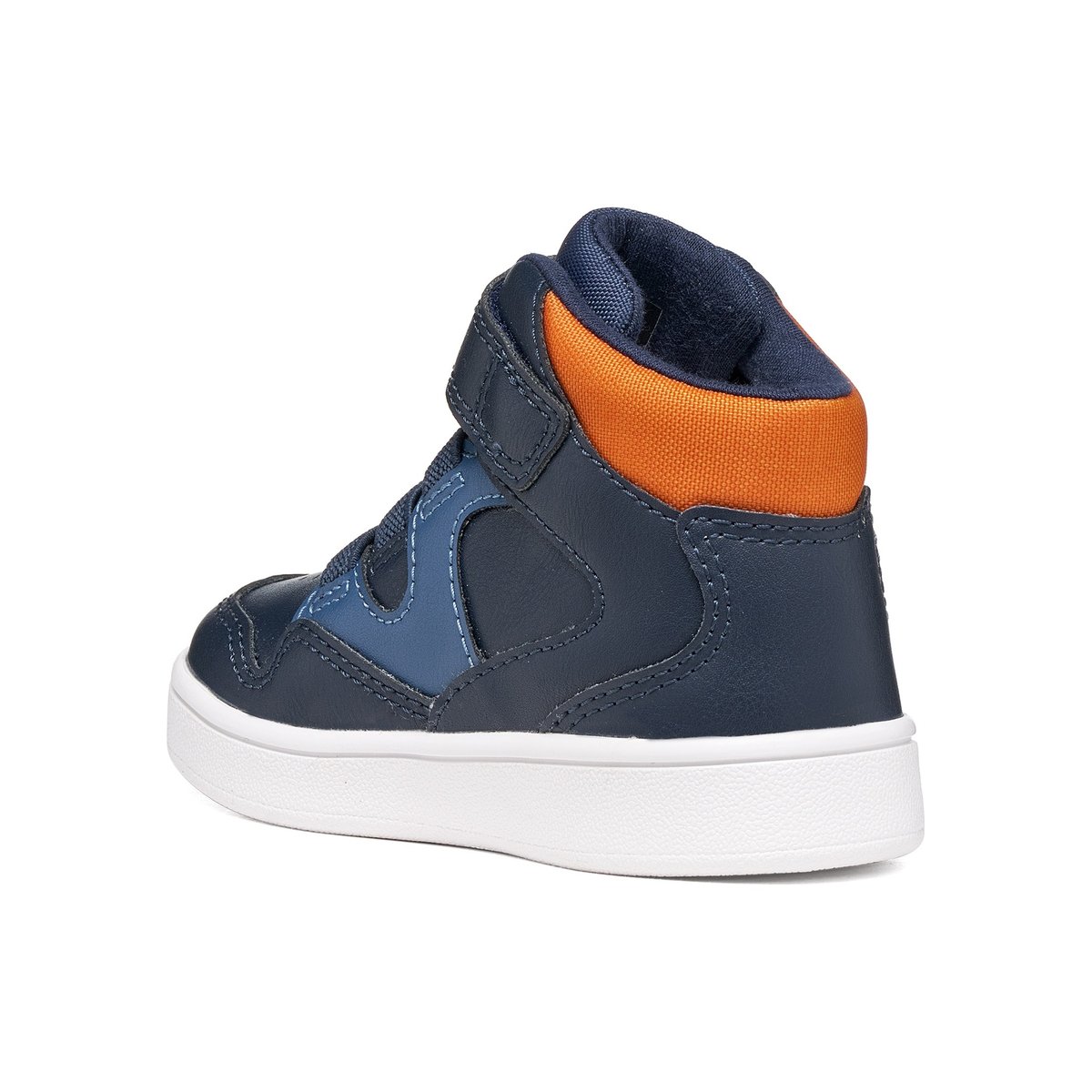 Baskets B ECLYPER bleu marine/orange, GEOX