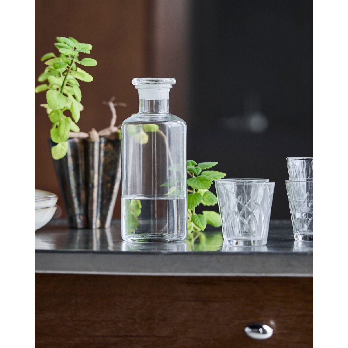Bouteille en verre Farma transparent, HOUSE DOCTOR