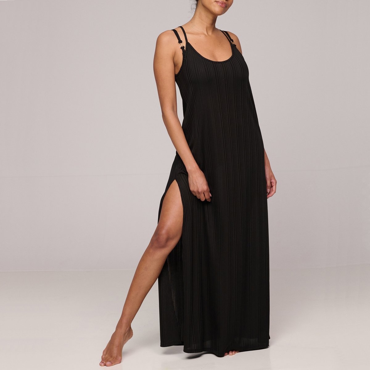 swimwear robe longue EMLY noir, MARIE JO