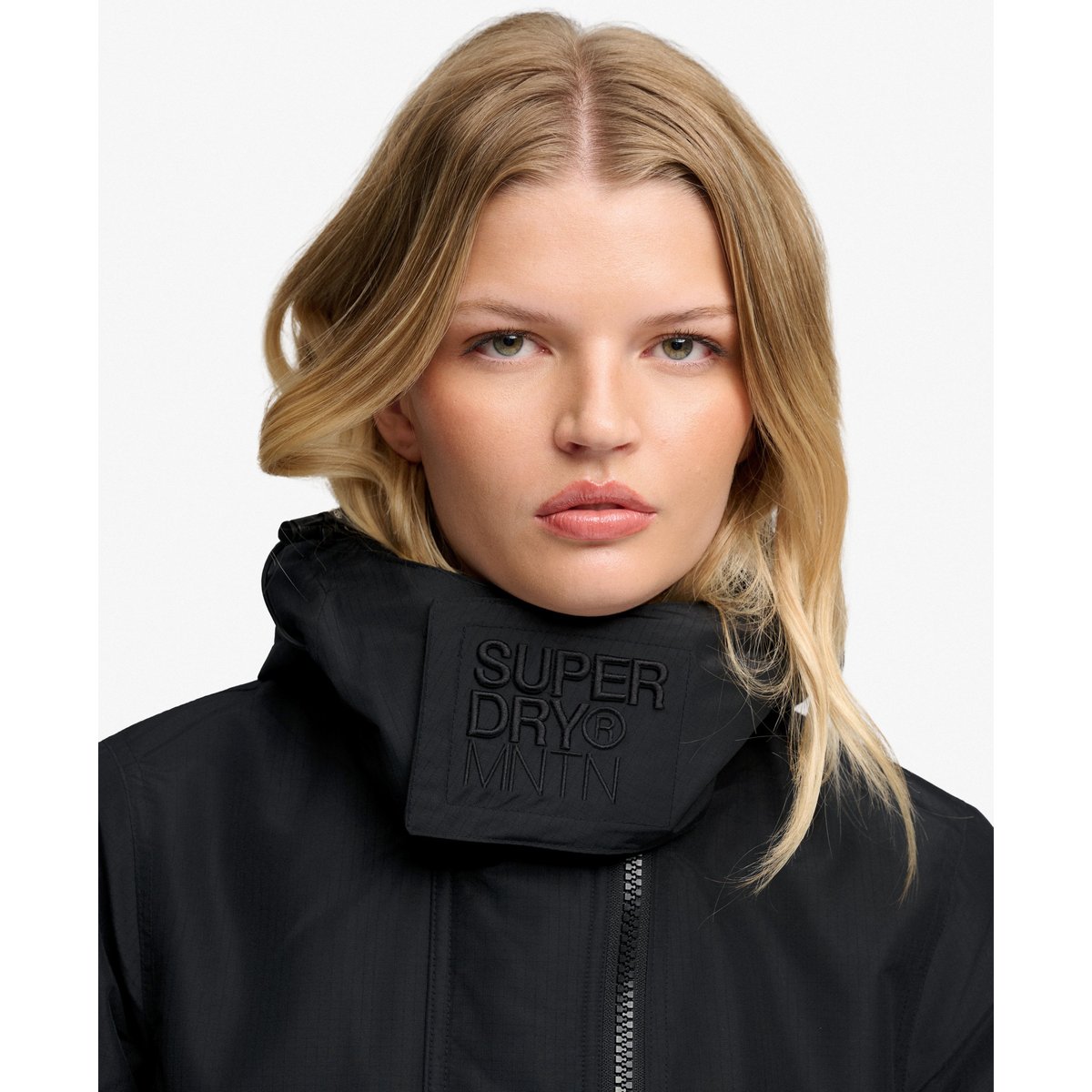 Veste Coupe-vent Arctic à Capuche noir, SUPERDRY