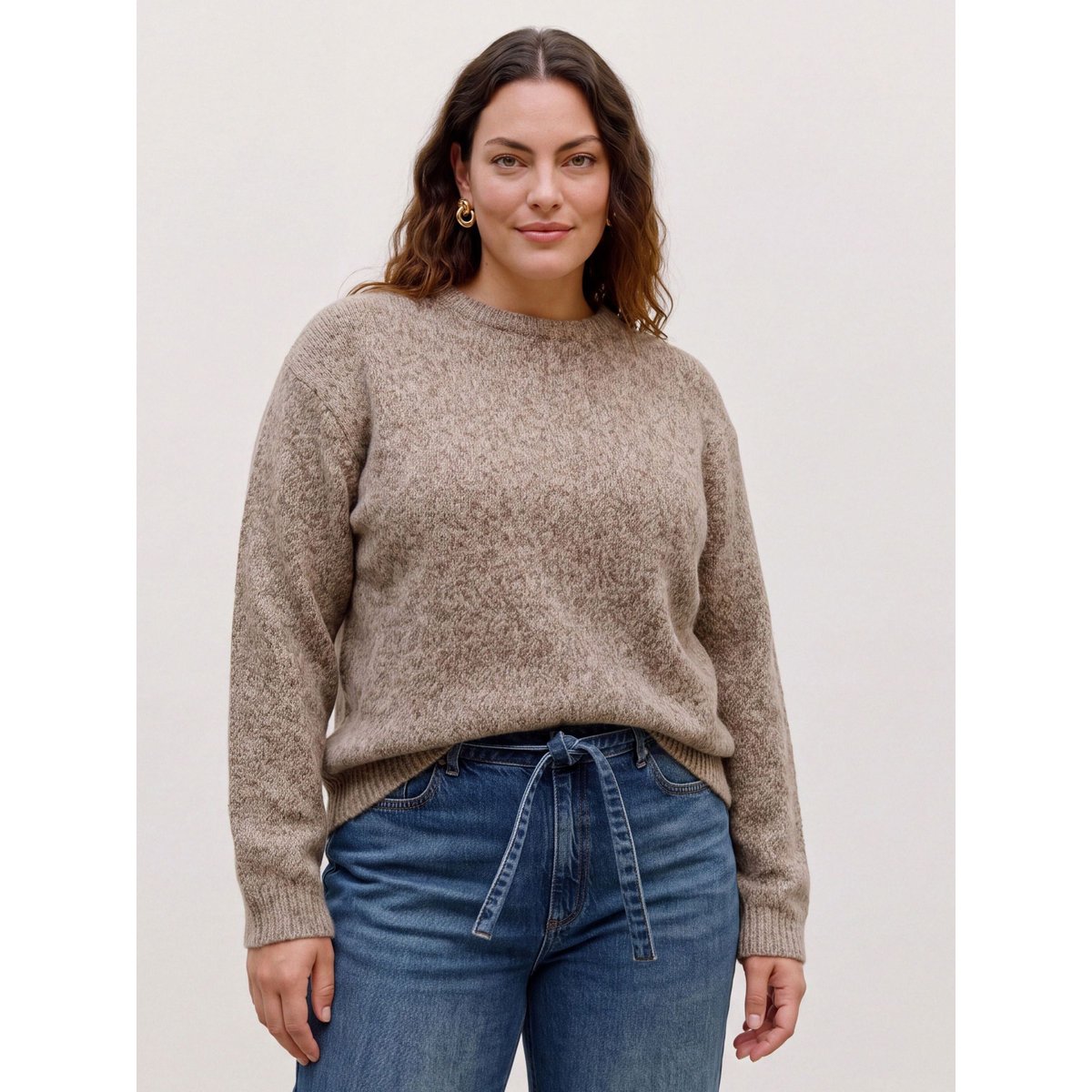 Pull En Maille cocoa brown 1, VERO MODA