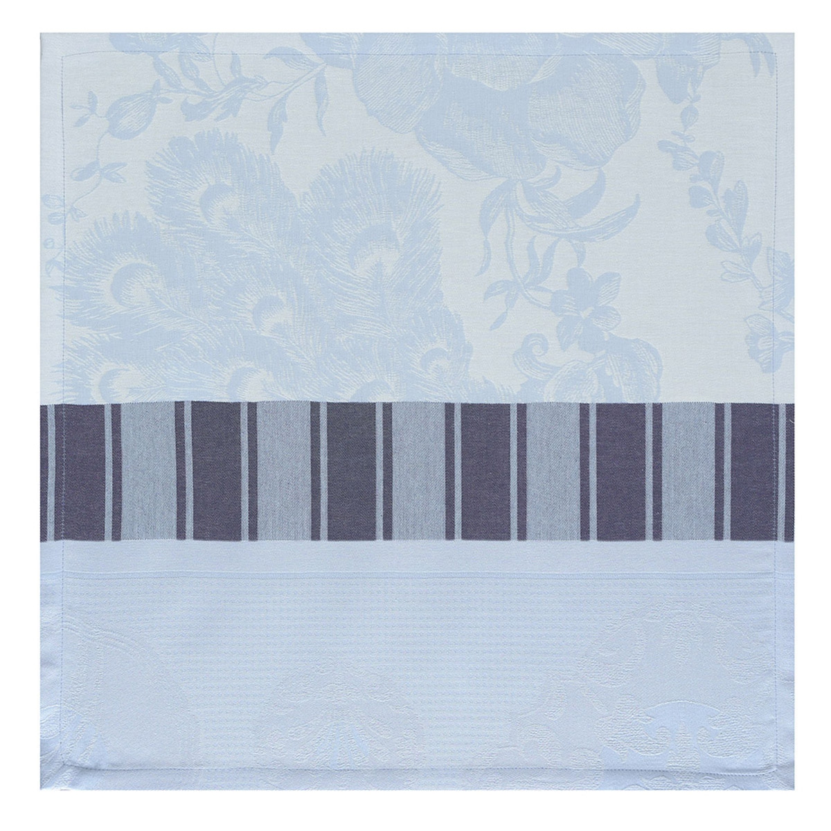 Serviette de table en Coton, À LA FRANÇAISE eau, LE JACQUARD FRANCAIS