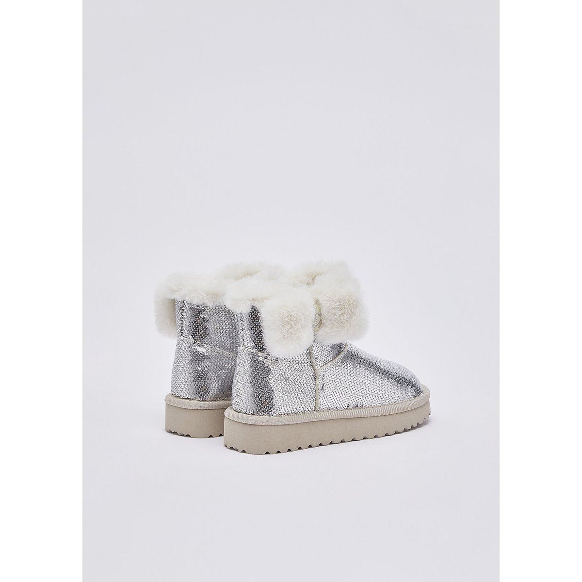 Bottines chaudes avec sequins argent, LIU JO