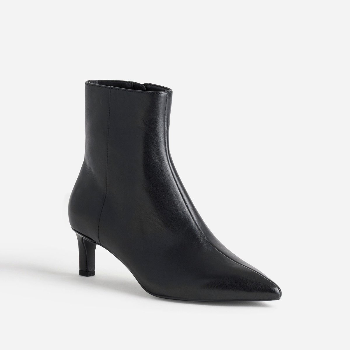 Boots À Talon en cuir NYNON noir, ERAM