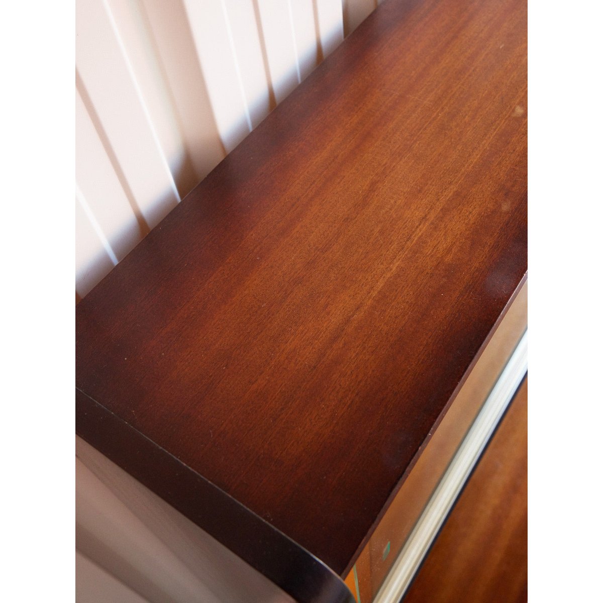 Vitrine style scandinave en bois Victoria N°1351 - Bon état bois clair, DEBONGOUT
