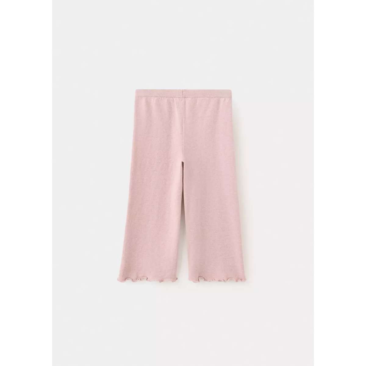 Pantalon droit maille fine rose, MANGO BABY