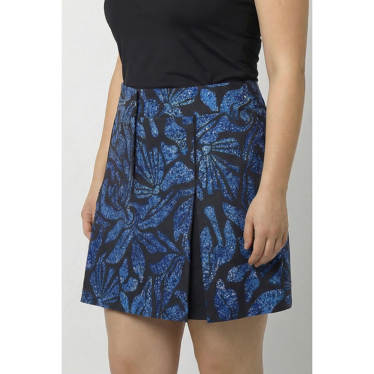 Skort 2-en-1 noir, ULLA POPKEN
