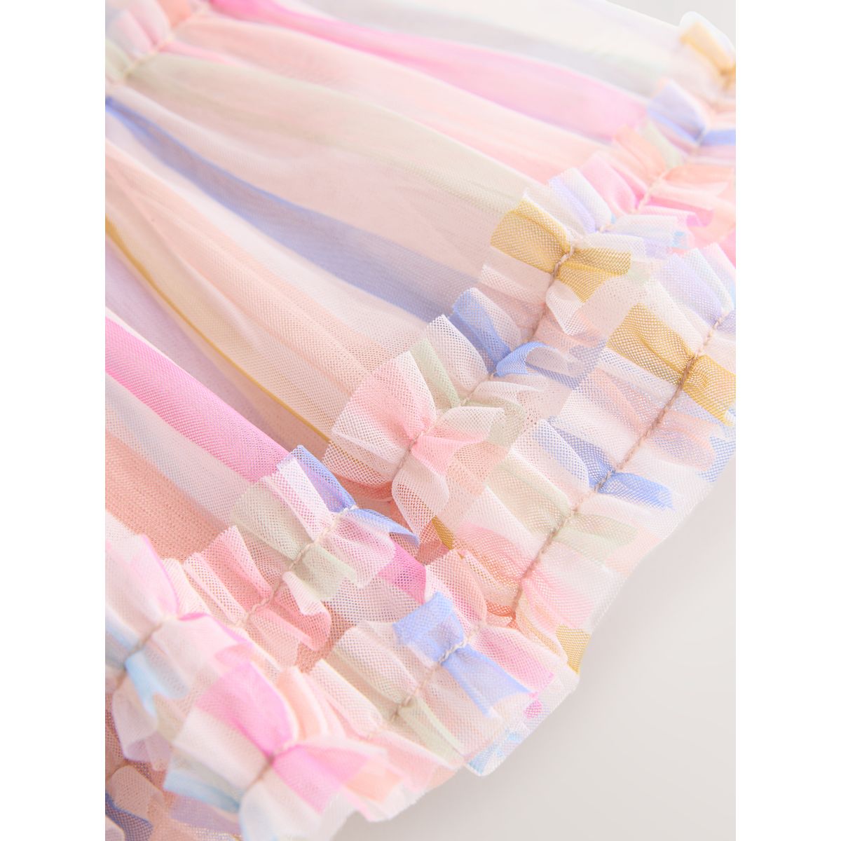Robe de soirée en tulle arc-en-ciel, NEXT
