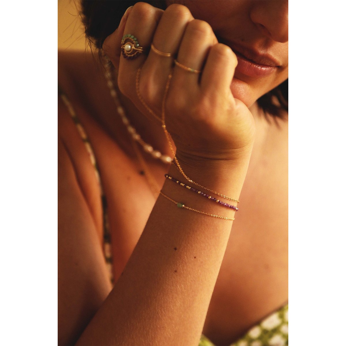 Bracelet Queen - Rubis rubis, YAY PARIS
