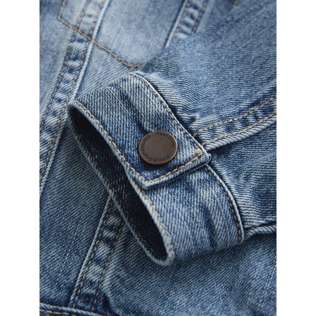 Veste en jean style western bleu moyen, NEXT