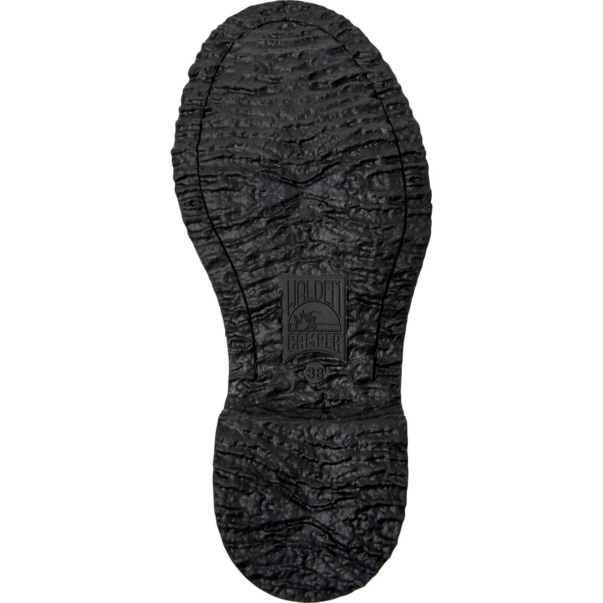 Bottines Walden cuir noir, CAMPER