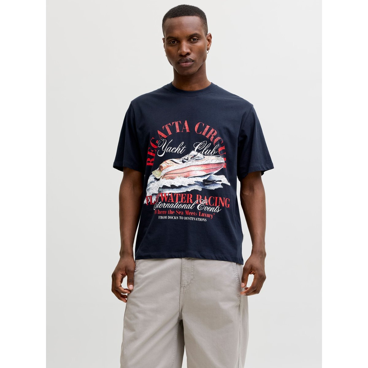 T-Shirt sky captain, JACK & JONES