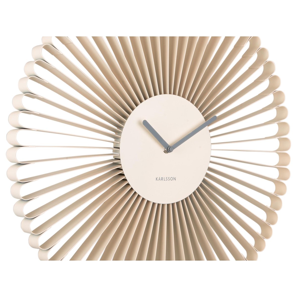 Horloge Murale Métal CASCARA blanc cassé, KARLSSON