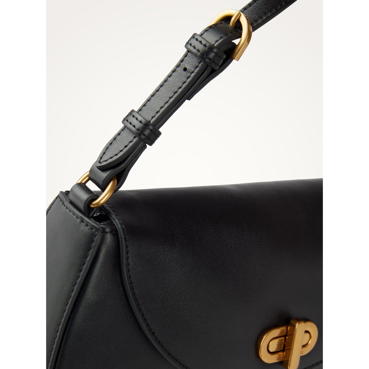 Sac baguette avec anse CARRIE noir, VANESSA WU