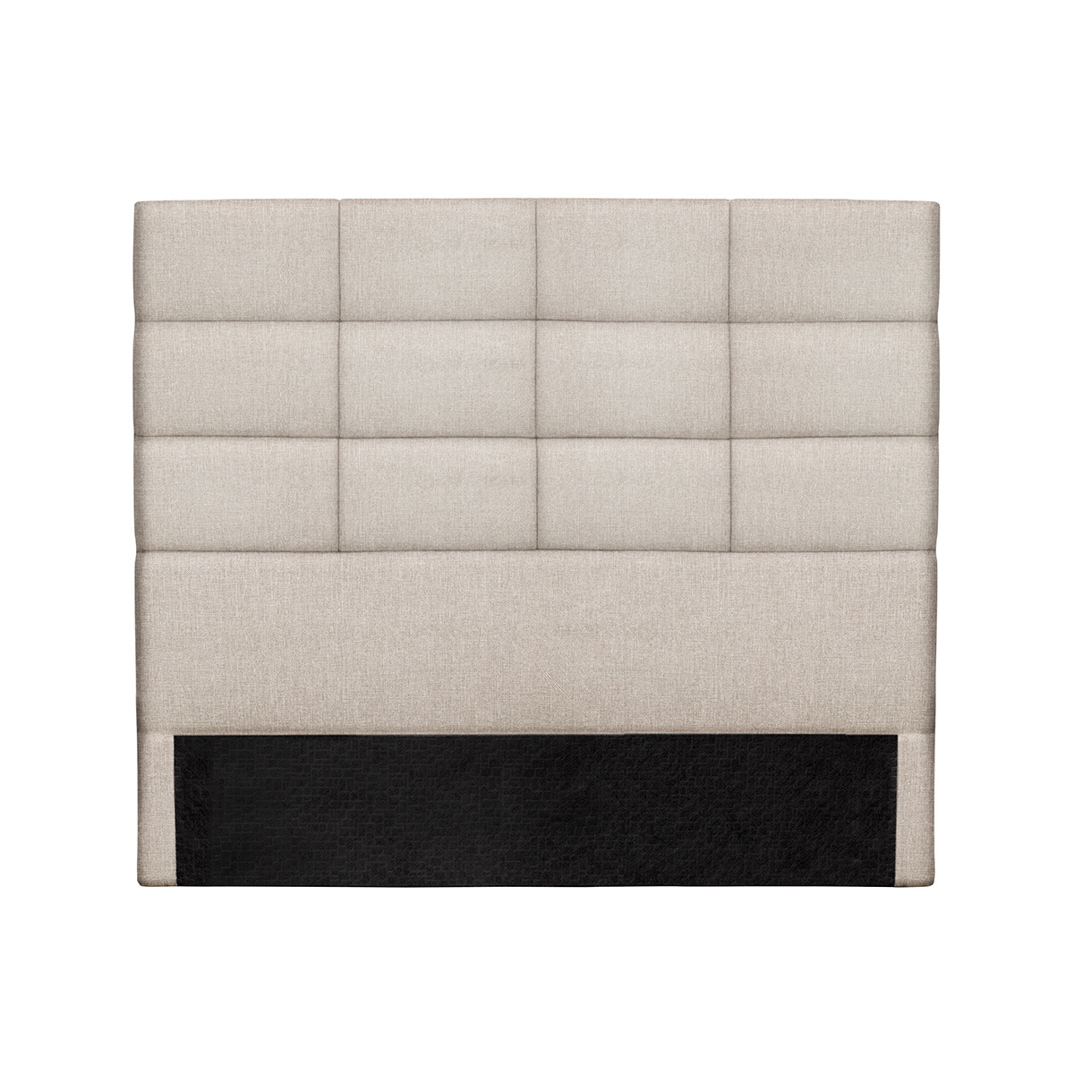 Tête de lit moderne L160 cm ANATOLE beige, MILIBOO