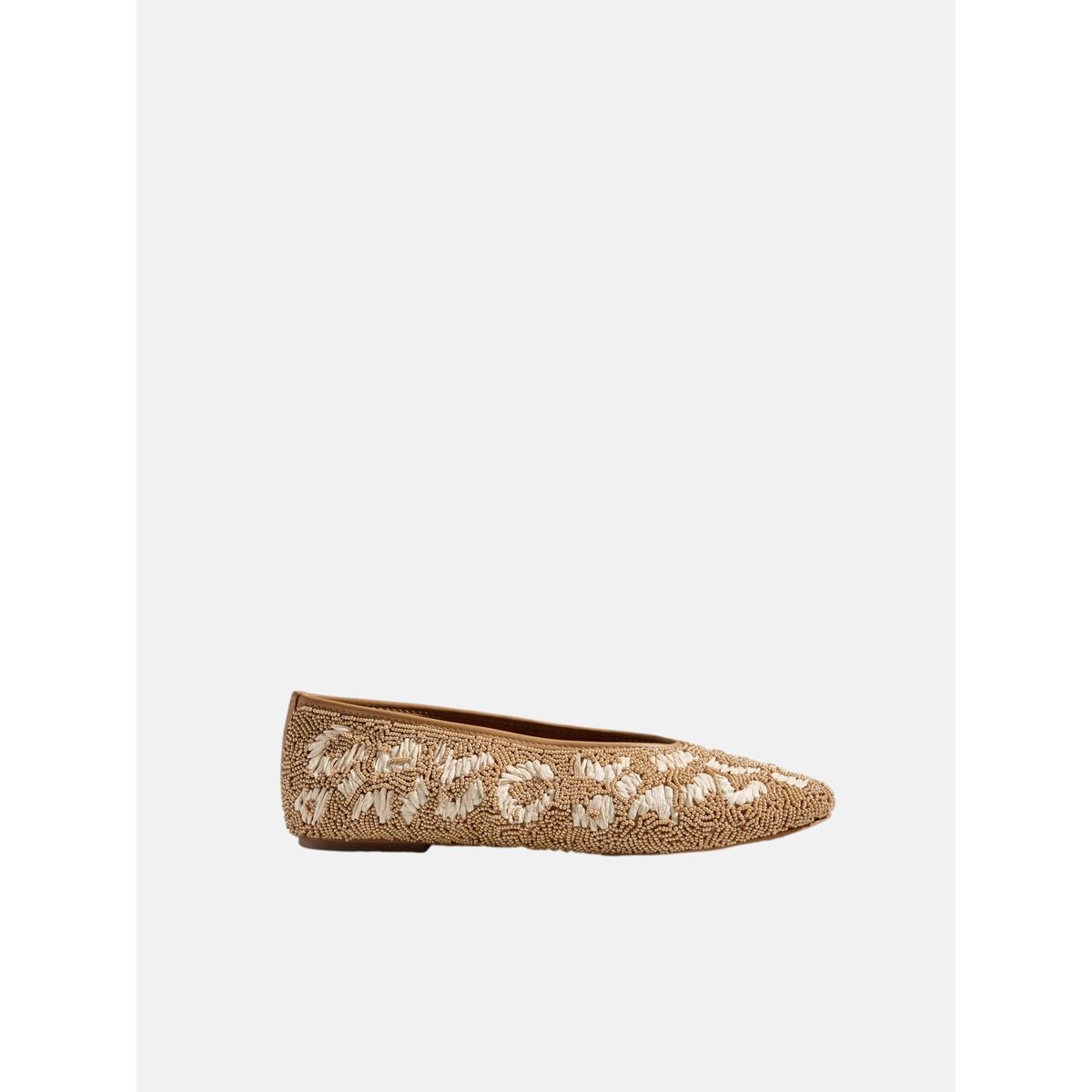 Ballerines ornées de perles n. premium léopard, NEXT