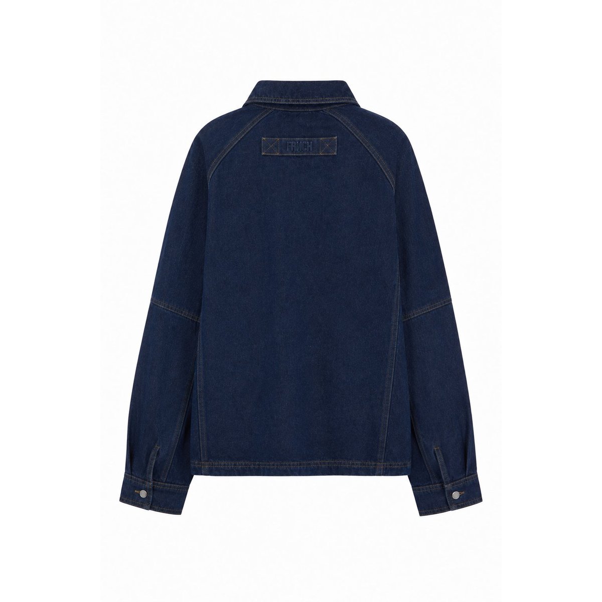 Blouse Sorae en coton SORAE bleu marine, FRNCH
