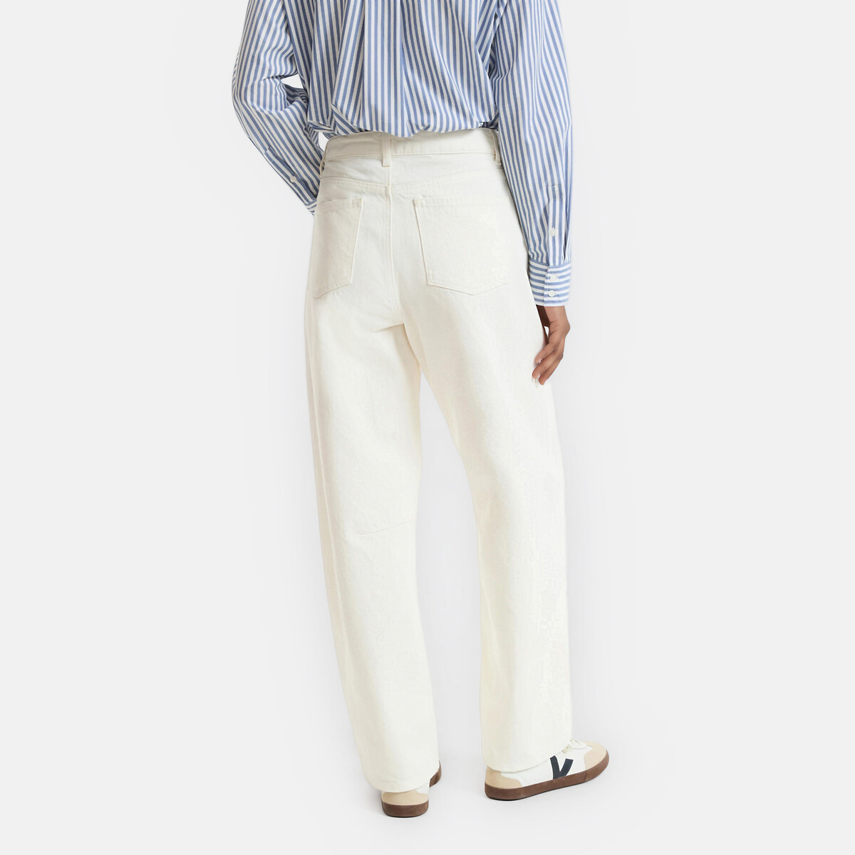 Jeans a botte, Signature ARMIDE avorio, LA REDOUTE COLLECTIONS