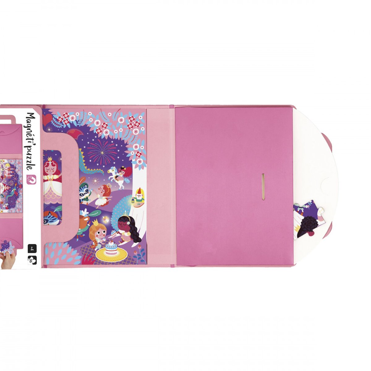 Puzzle Magnéti'puzzle Princesses 36 Pcs couleur unique, JANOD