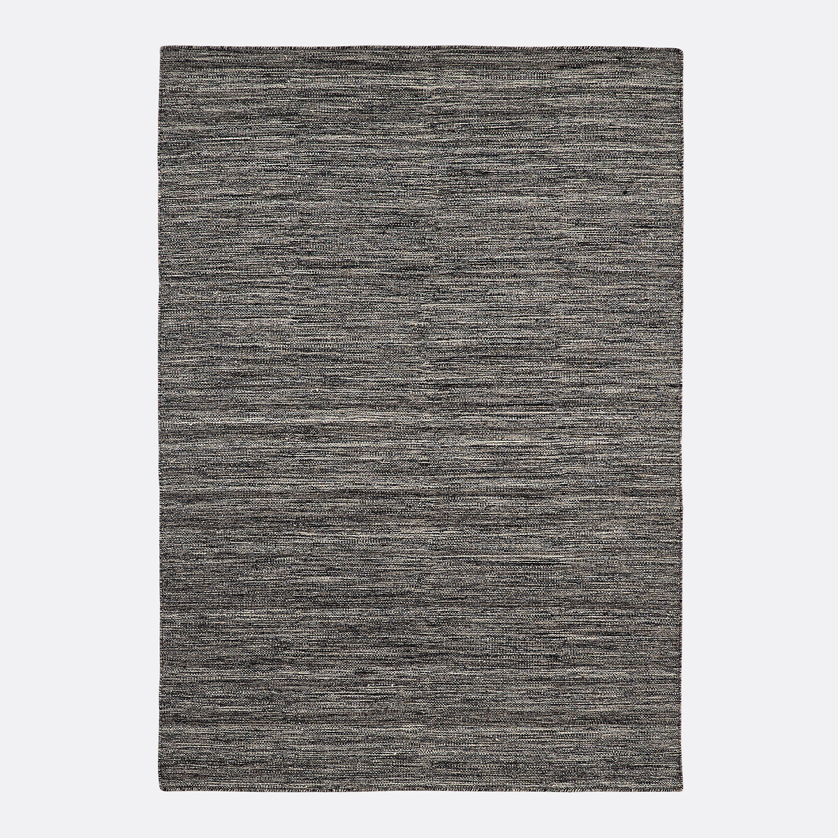 Tapis tissé à la main, en laine majoritaire, PEGO noir chiné, AM.PM