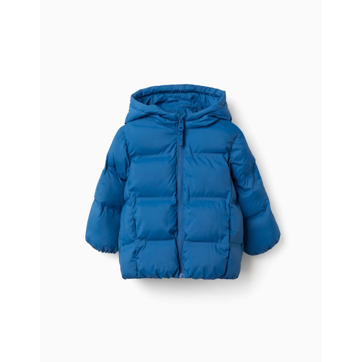 Doudoune thermique avec capuche et poches bleu, ZIPPY
