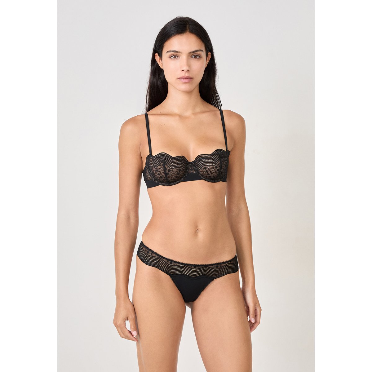 Soutien-gorge N.9 - Balconnet ENVERGURE noir, ETAM