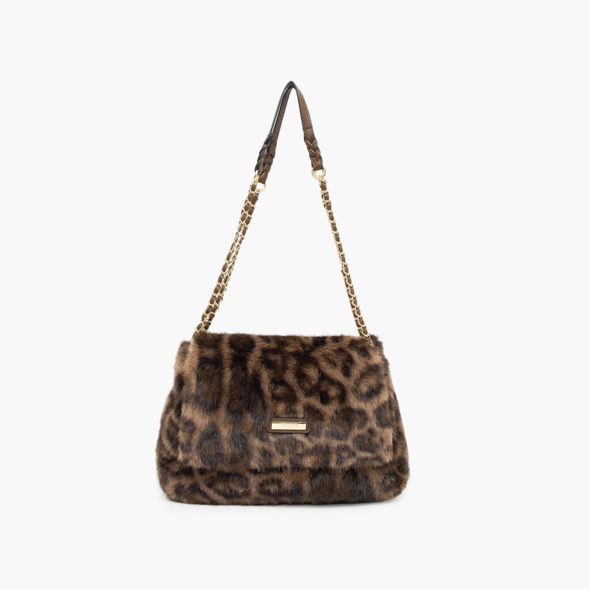 Grand sac porté épaule léopard Tigra doré,aucun, LOLLIPOPS